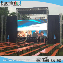 Im Freien P4.81 Miet-HD LED Schirm-Schirm / in hohem Grade kosteneffektive geführte Videowand